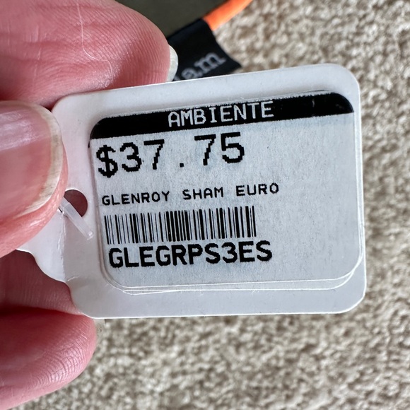 Set of 3 Alamode Bed lam European pillow shams - Picture 3 of 5